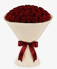Букет 101 Бордовая роза Блэк Бакарра в Нарткале