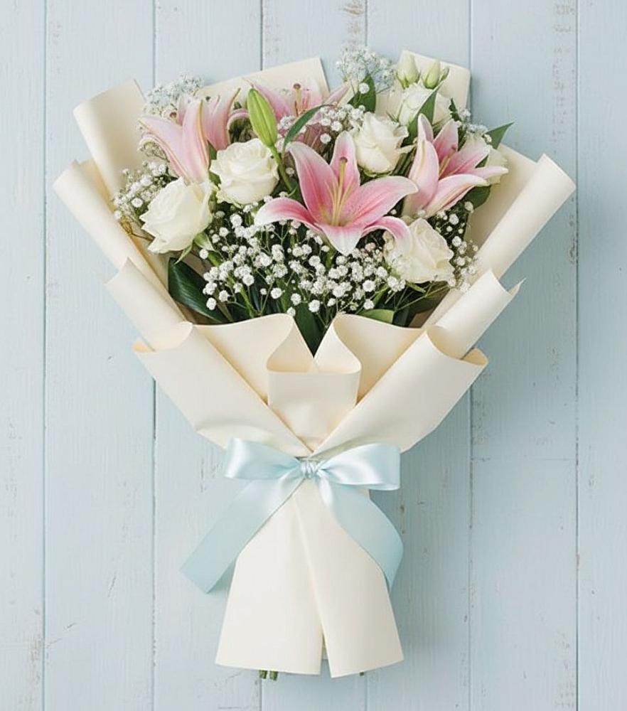 Букет цветов из: Лилии в Нарткале