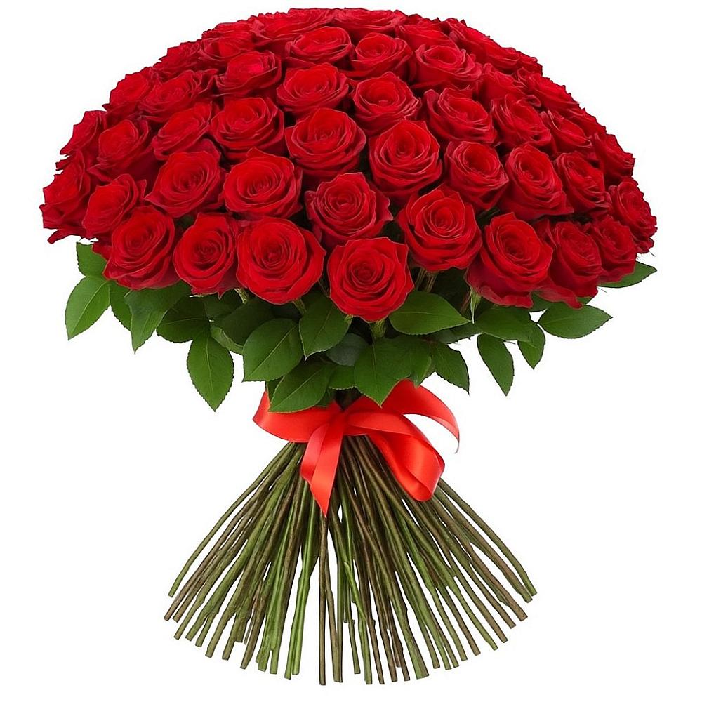 Букет Красные розы Блэк Меджик в Нарткале