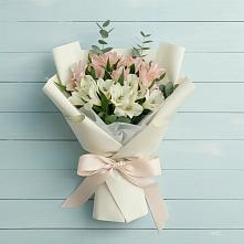 Букет цветов из:  Альстромерии в Нарткале