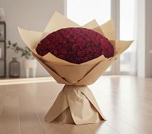 Букет 101 Красная роза в Нарткале