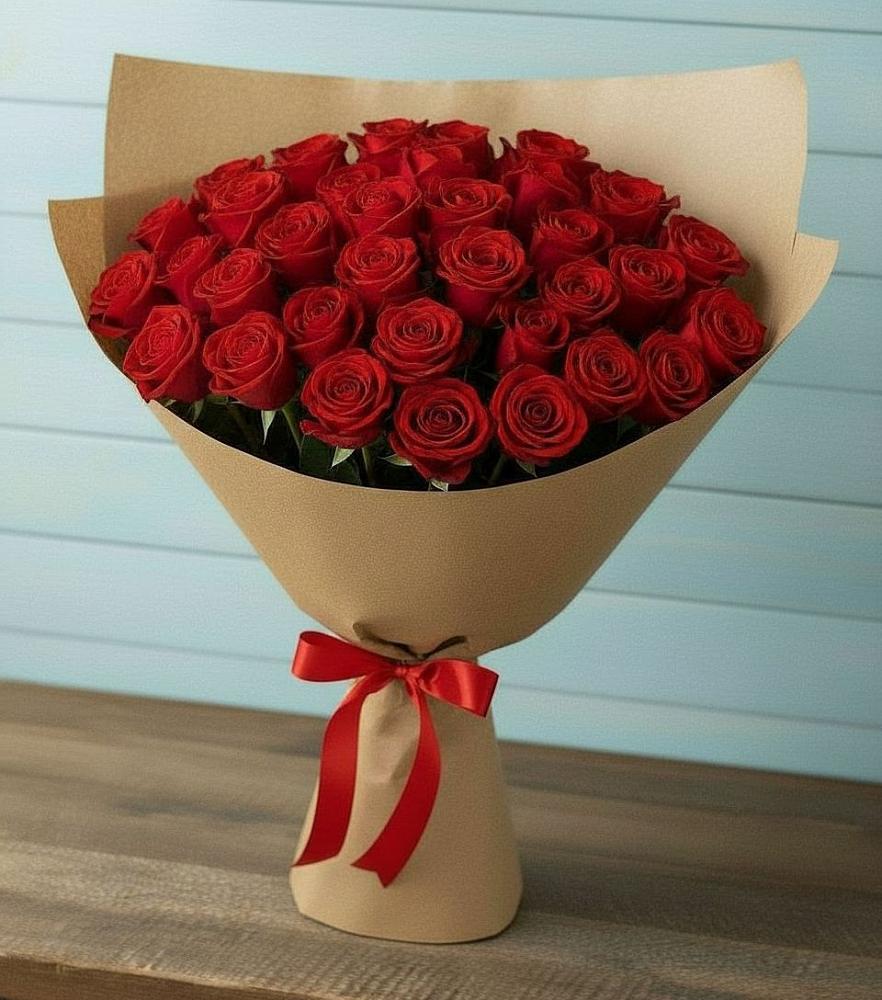 Букет Красные розы Милано в Нарткале