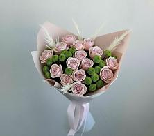 Букет цветов из:  Розы и Хризантемы #REPLACE_PRED# Нарткале