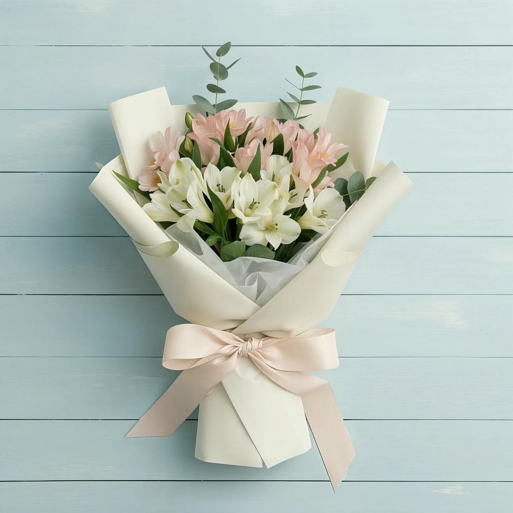 Букет цветов из: Альстромерии в Нарткале